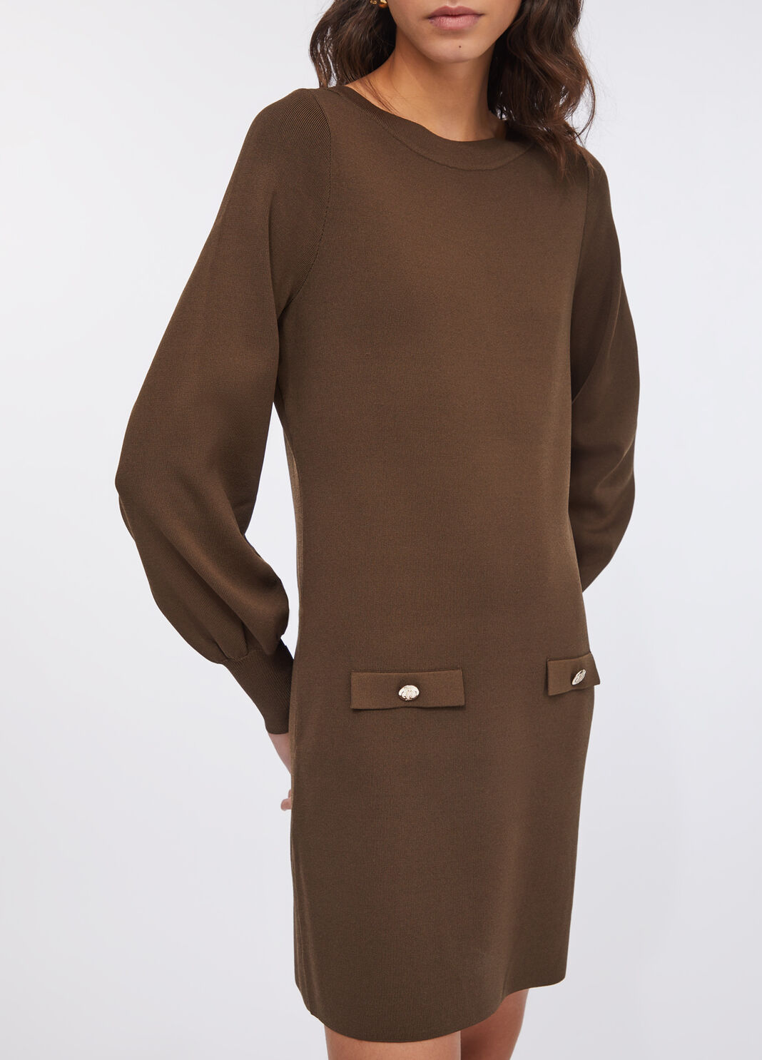 Robe en maille pin Liu Jo - large image number 3