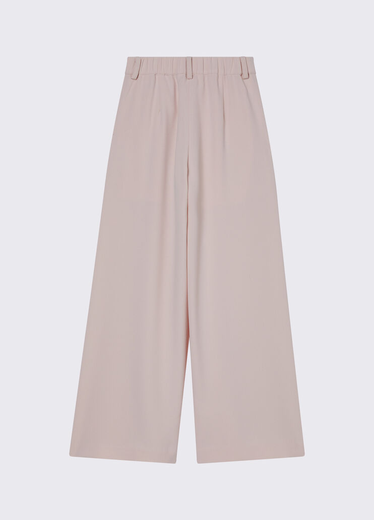 Envers satin palazzo trousers peach pink Liu Jo - medium
