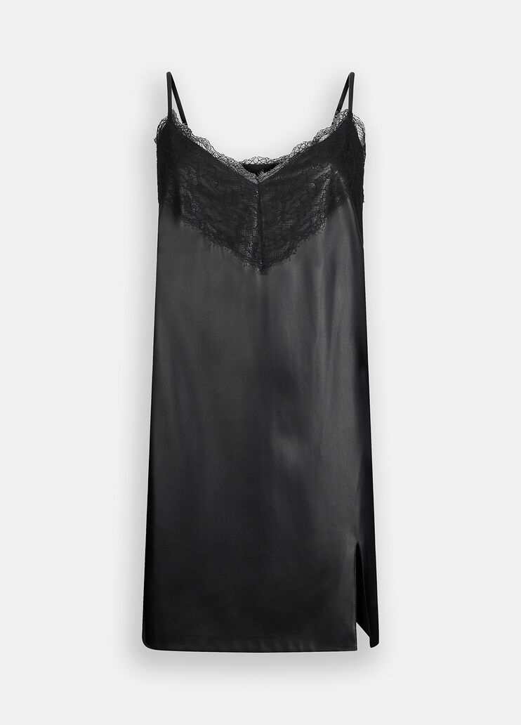 Robe avec dentelle noir Liu Jo - large image number 6 Robe avec dentelle noir Liu Jo - large image number 6