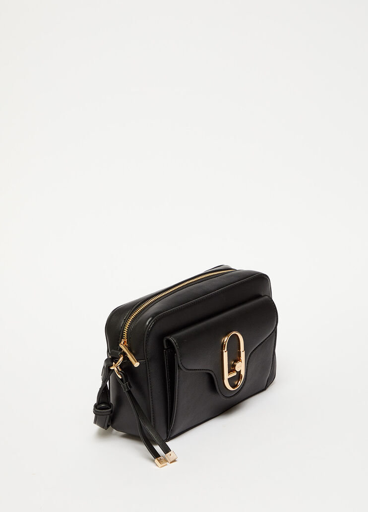 Eco-friendly crossbody bag with charm black Liu Jo - large image number 2
