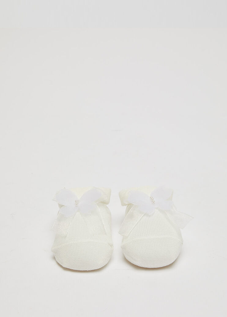 Infant socks with bow white Liu Jo - large image number 4