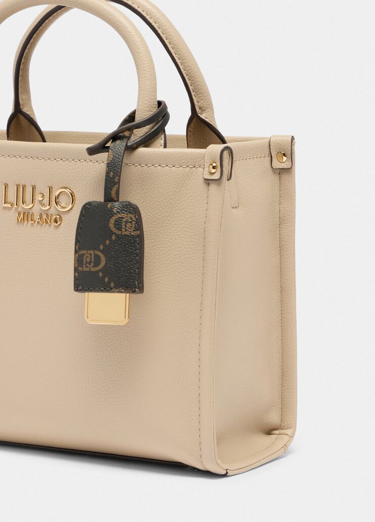 Sac petit format avec charm beige Liu Jo - large image number 4