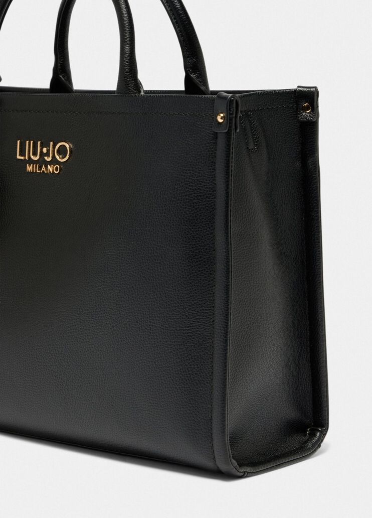 Medium tote bag black Liu Jo - large image number 4 Medium tote bag black Liu Jo - large image number 4