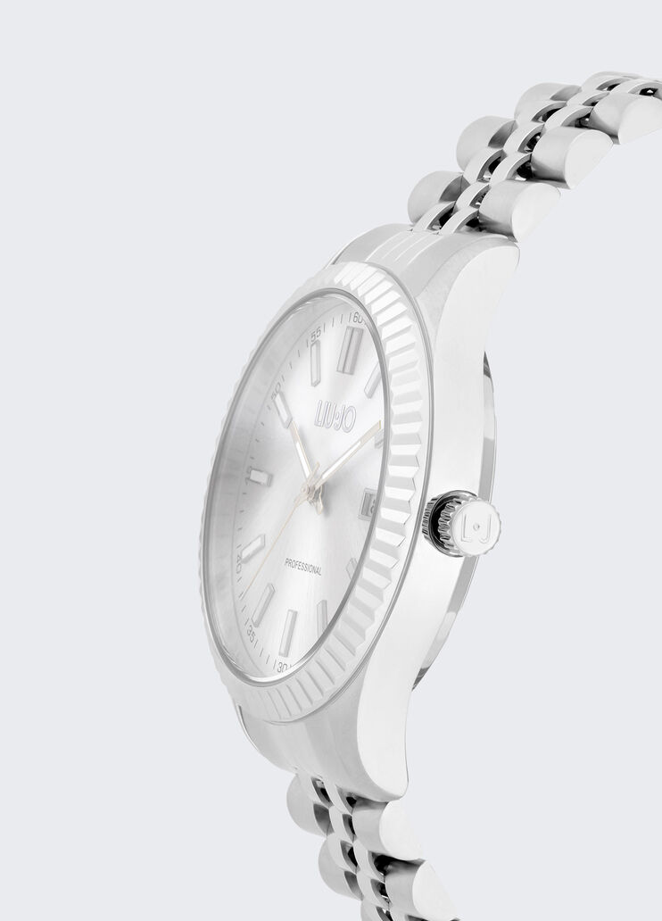 Men&rsquo;s steel watch silver Liu Jo - medium