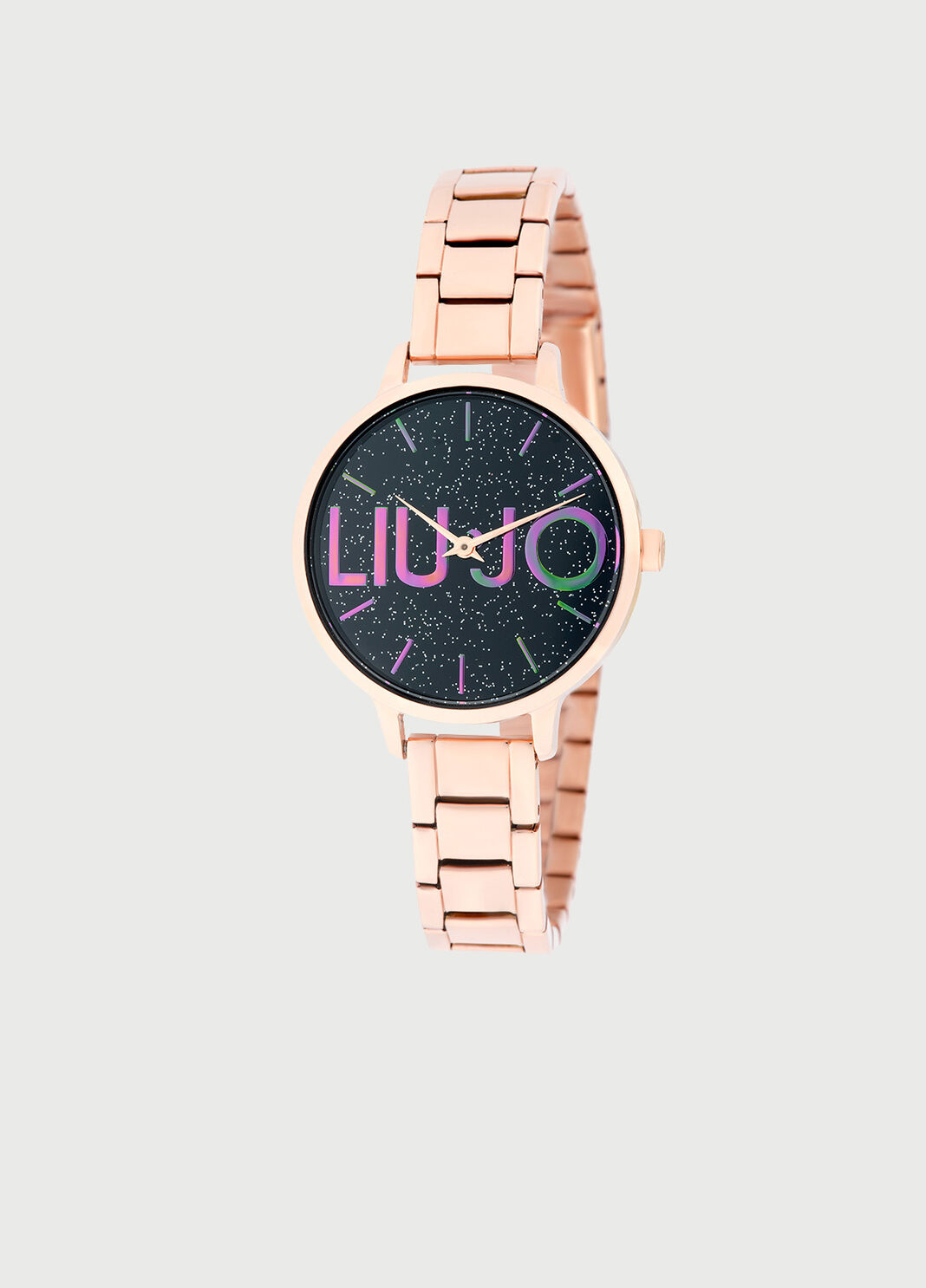 Наручные часы с разноцветным логотипом Серый оттенка стали Liu Jo - large image number 0