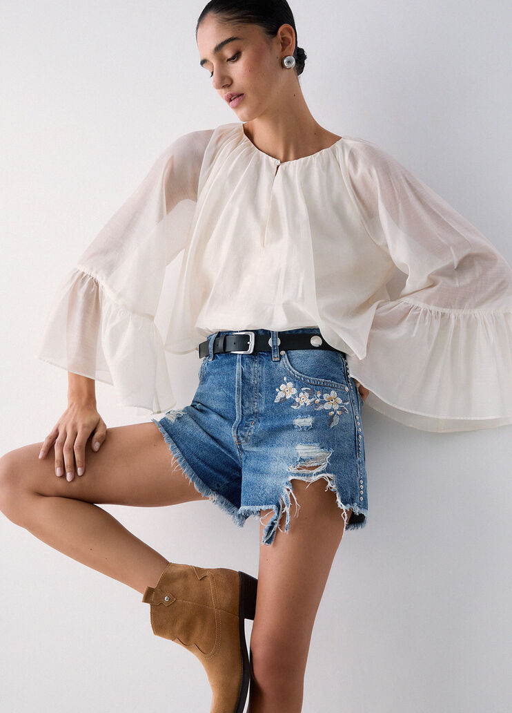 Muslin blouse white Liu Jo - medium