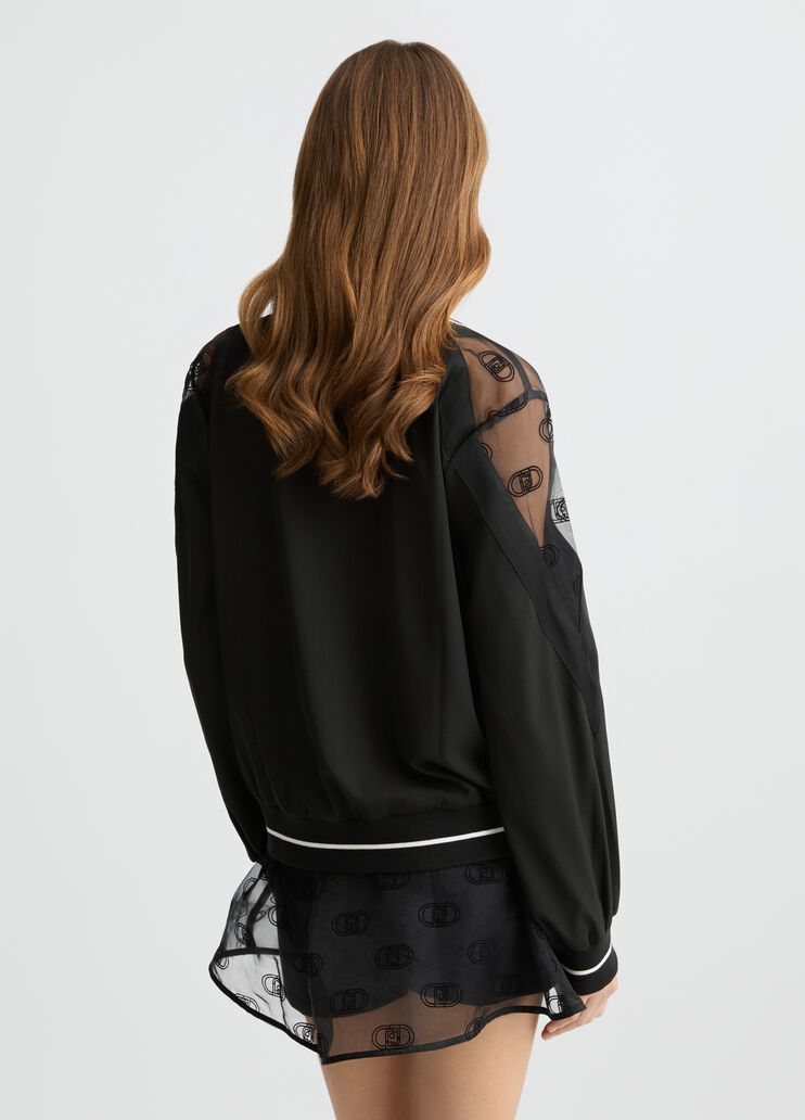 V-neck sweatshirt black Liu Jo - medium V-neck sweatshirt black Liu Jo - medium