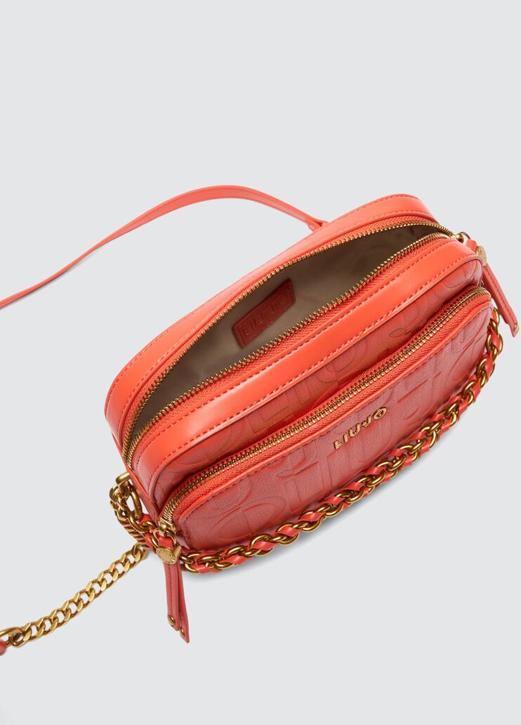 Crossbody bag with logo orange Liu Jo - large image number 6 Crossbody bag with logo orange Liu Jo - large image number 6