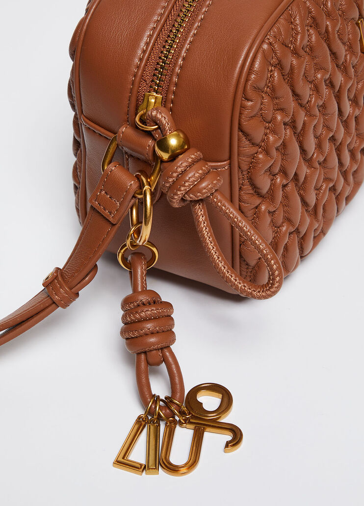 Mittelgroße Umhängetasche aus Matelassé braun Liu Jo - large image number 3 Mittelgroße Umhängetasche aus Matelassé braun Liu Jo - large image number 3