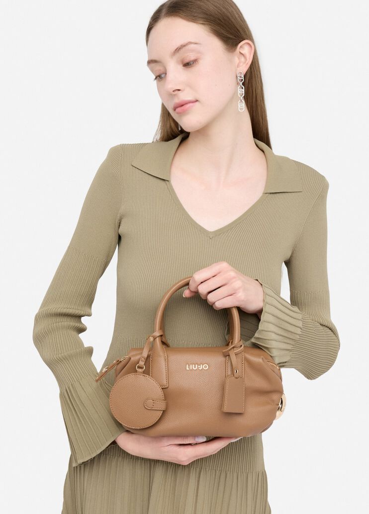 Small bag with charm brown Liu Jo - medium Small bag with charm brown Liu Jo - medium