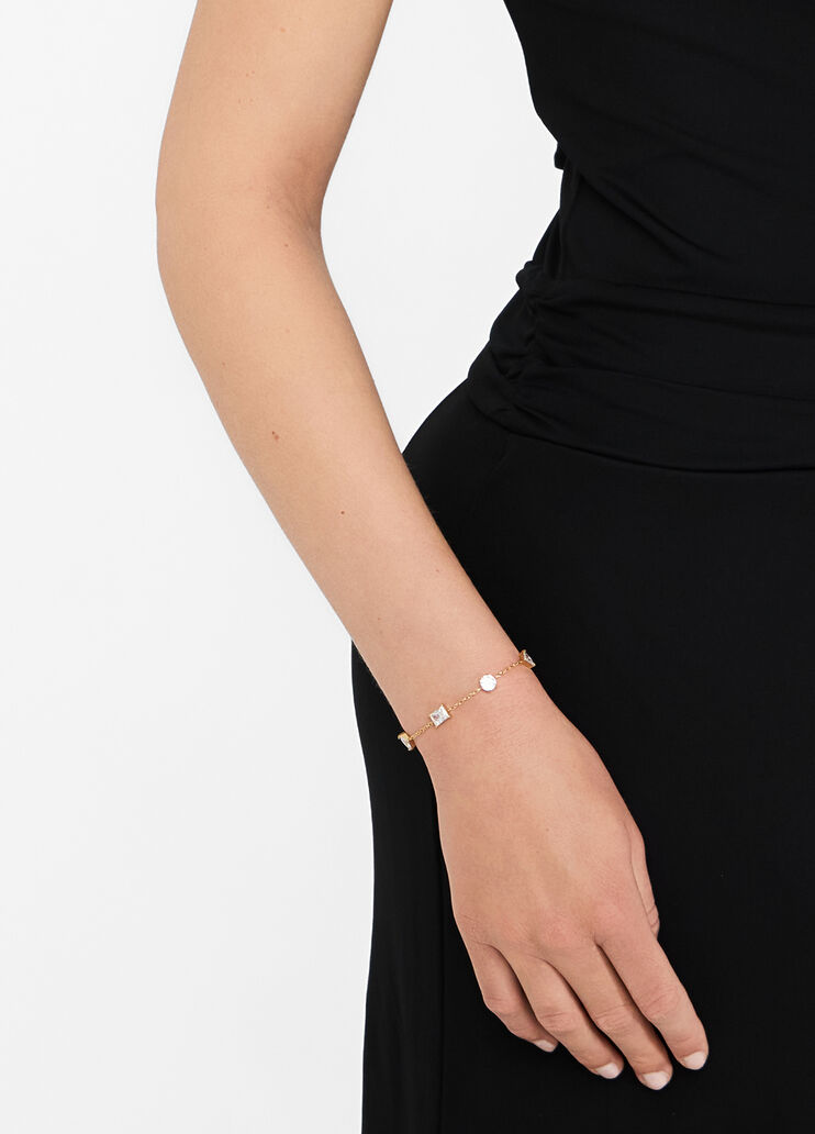 Bracelet with precious stones gold-colour Liu Jo - medium Bracelet with precious stones gold-colour Liu Jo - medium