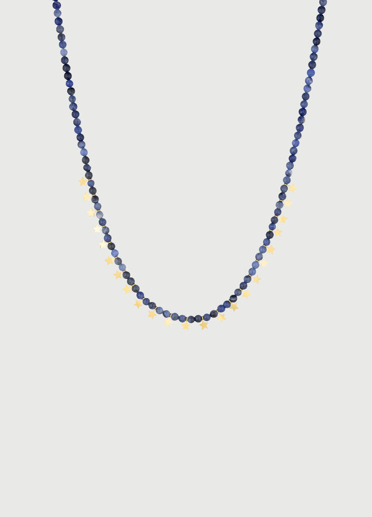 Синее ожерелье со звёздами синий Liu Jo - large image number 0