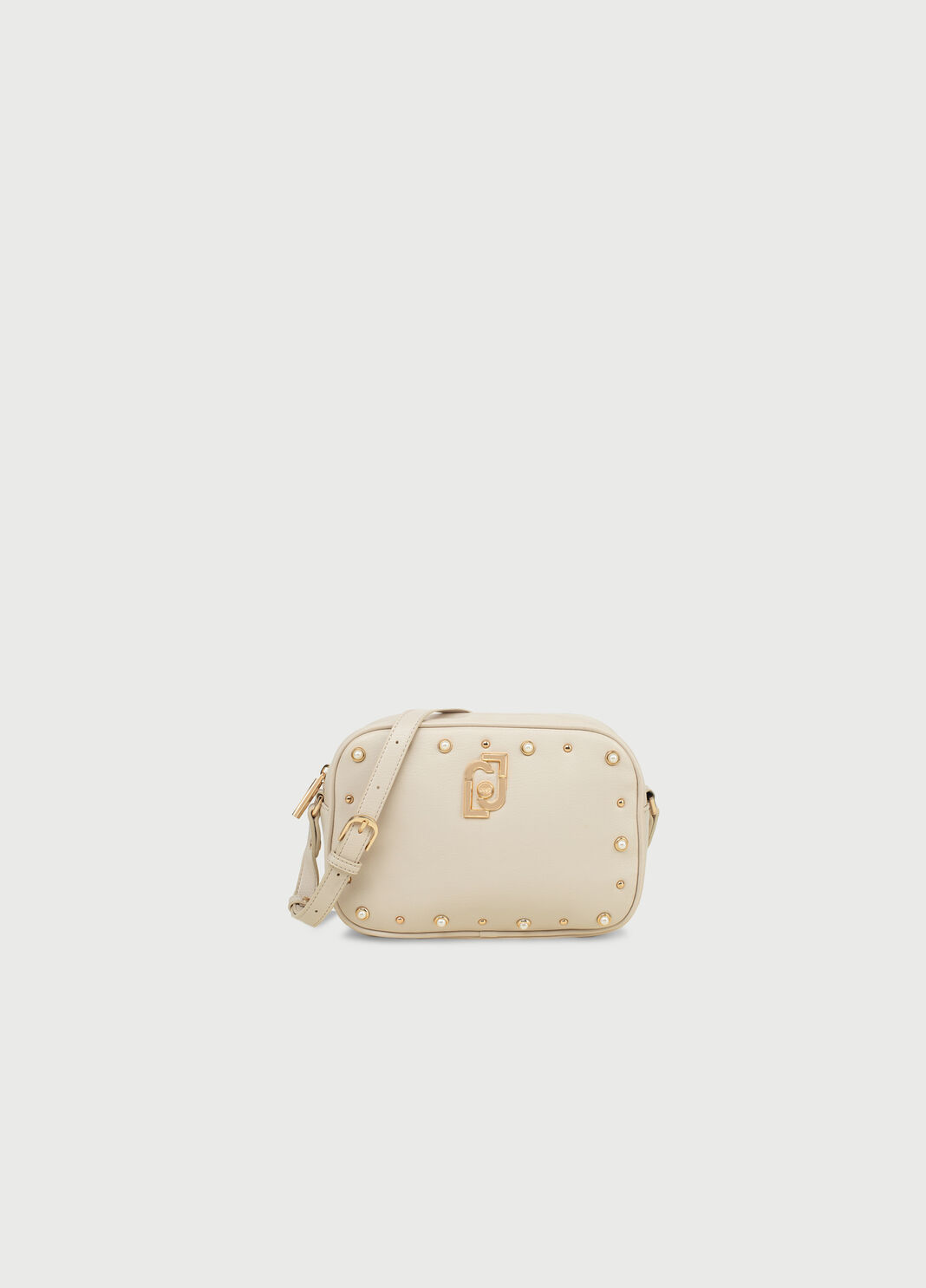 Crossbody bag with pearls champagne Liu Jo - large image number 0