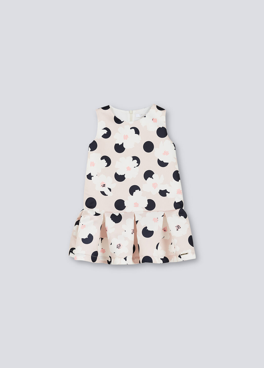 Girl&rsquo;s short dress Pink/polka-dots Liu Jo - large image number 0