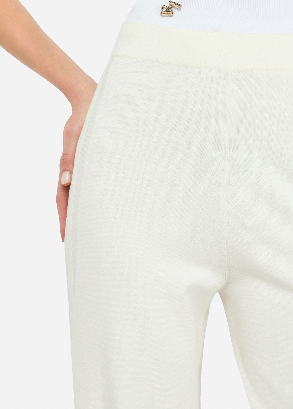 Liu Jo Better trousers colour milk white | Liu Jo