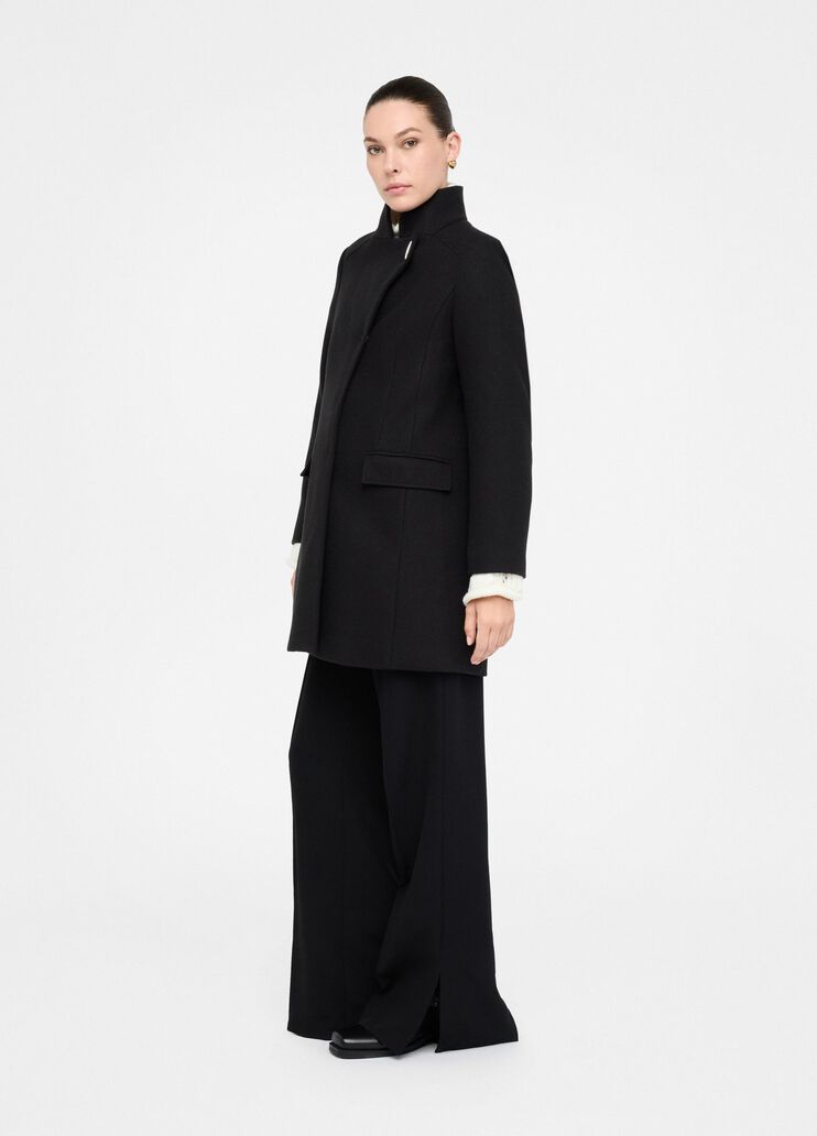 Double cloth coat black Liu Jo - large image number 3  Double cloth coat black Liu Jo - large image number 3