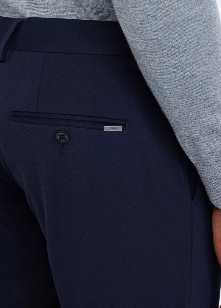 Slim fit chinos dark blue Liu Jo - large image number 4