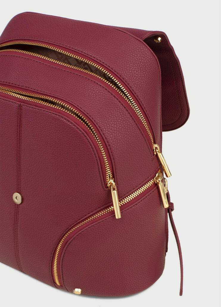 Backpack with logo Raspberry Liu Jo - large image number 4