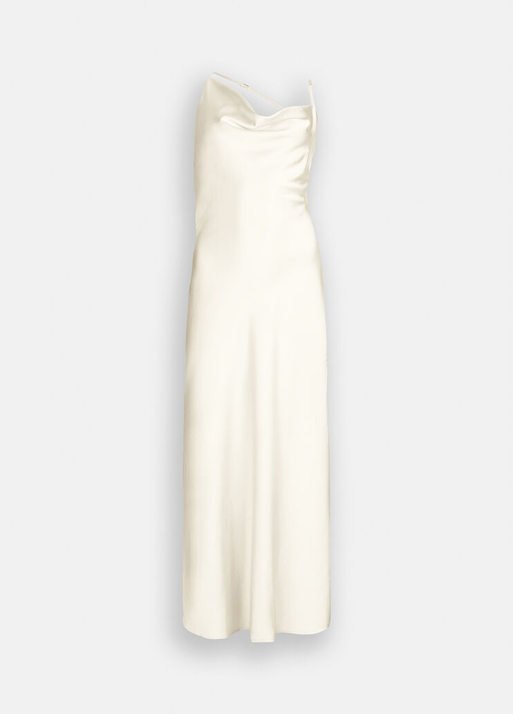 Festliches Satinkleid Elfenbein Liu Jo - large image number 6