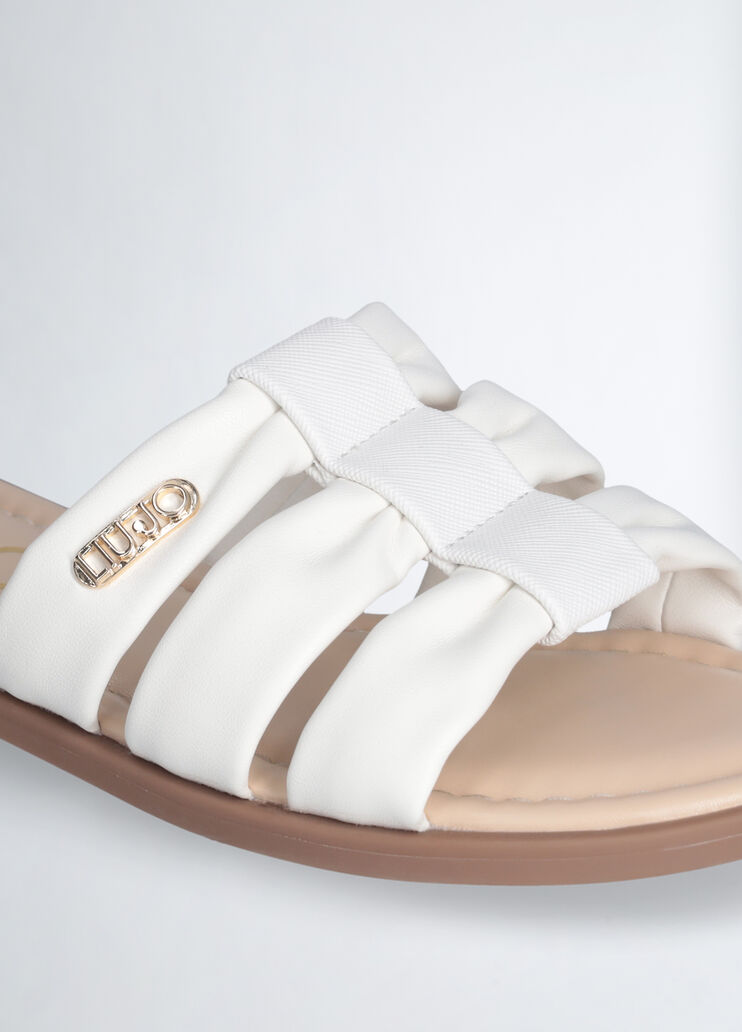Flat white sandals white Liu Jo - medium Flat white sandals white Liu Jo - medium