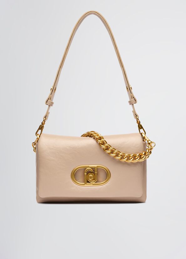 Medium LaPuffy bag dark sand Liu Jo - large image number 1