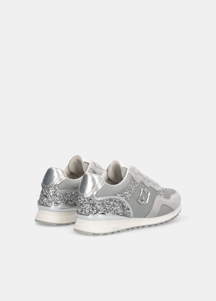 Glitter and mesh sneakers rope Liu Jo - medium