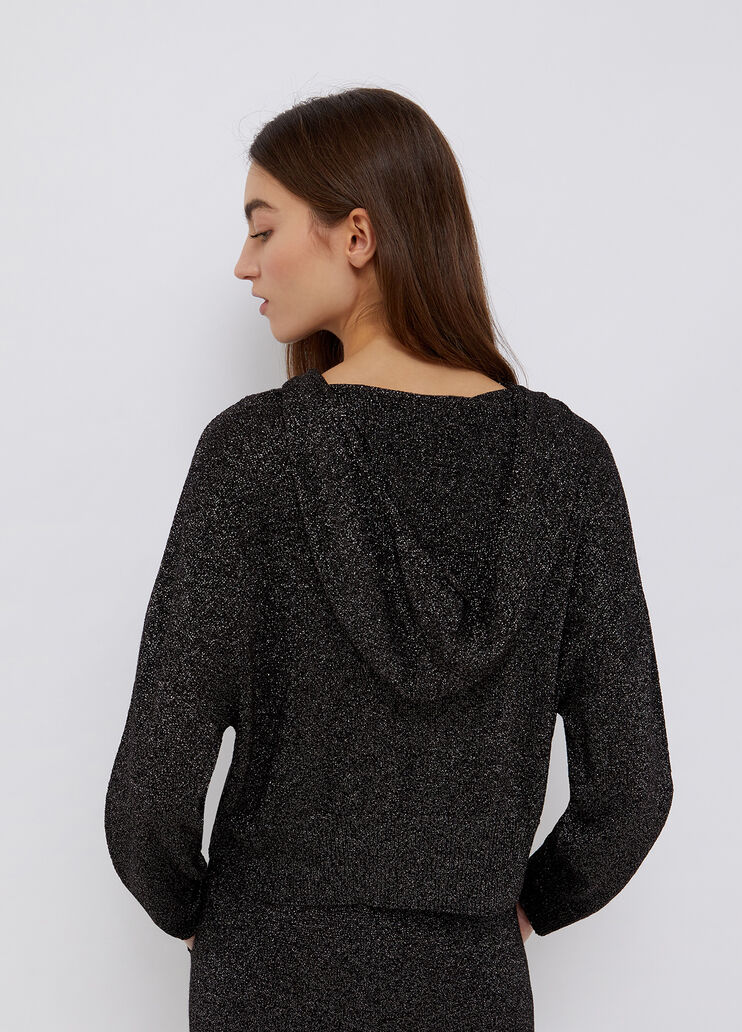 Kapuzenpullover schwarzes Metall Liu Jo - large image number 1
