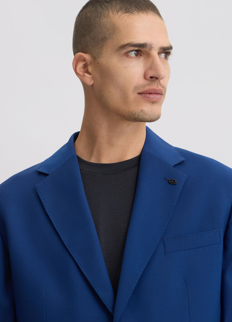 Wool blend jacket Blue Liu Jo - large image number 2 Wool blend jacket Blue Liu Jo - large image number 2