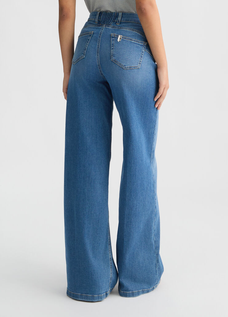 High-rise flared jeans blue denim Liu Jo - large image number 1 High-rise flared jeans blue denim Liu Jo - large image number 1
