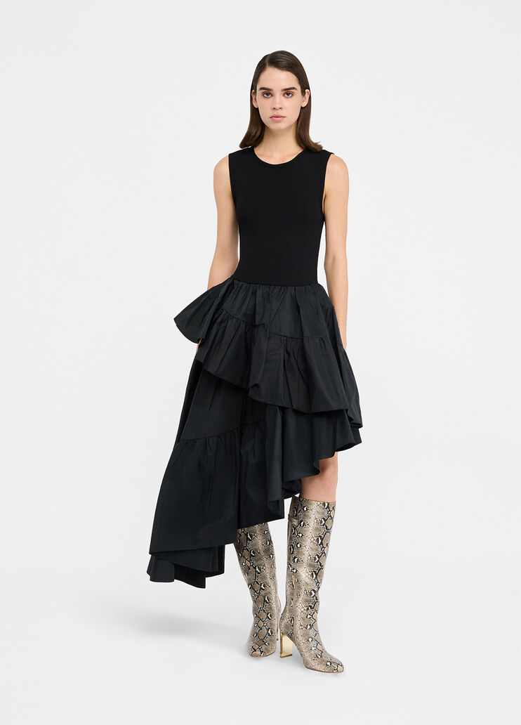 Taffetkleid Schwarz Liu Jo - large image number 0