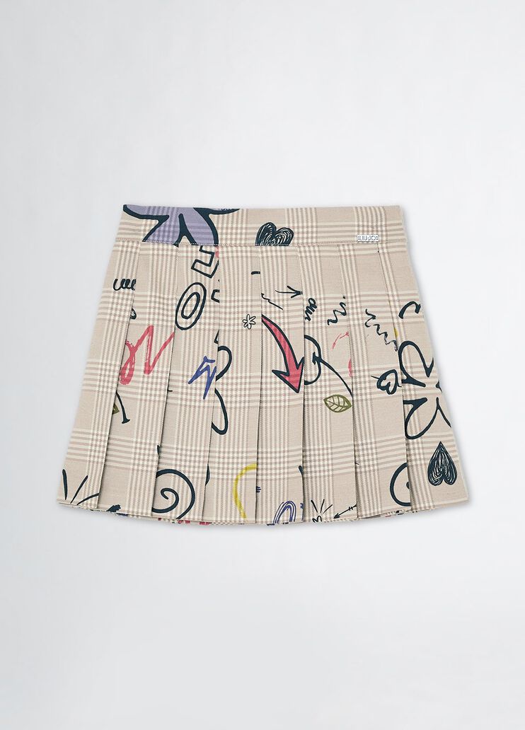 Glen plaid skirt with print Glen Plaid with print Liu Jo - medium
