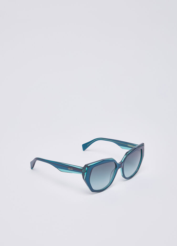 Occhiali da sole squadrati verde Liu Jo - medium