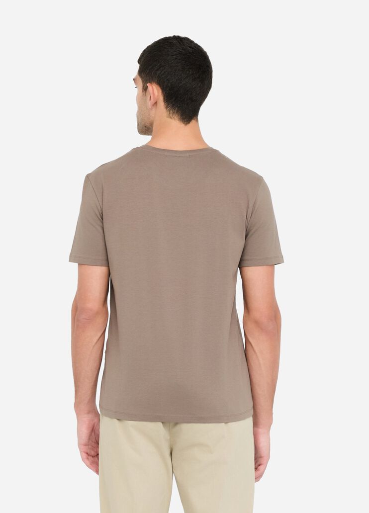 T-Shirt aus Baumwolle Khaki Liu Jo - large image number 1 T-Shirt aus Baumwolle Khaki Liu Jo - large image number 1