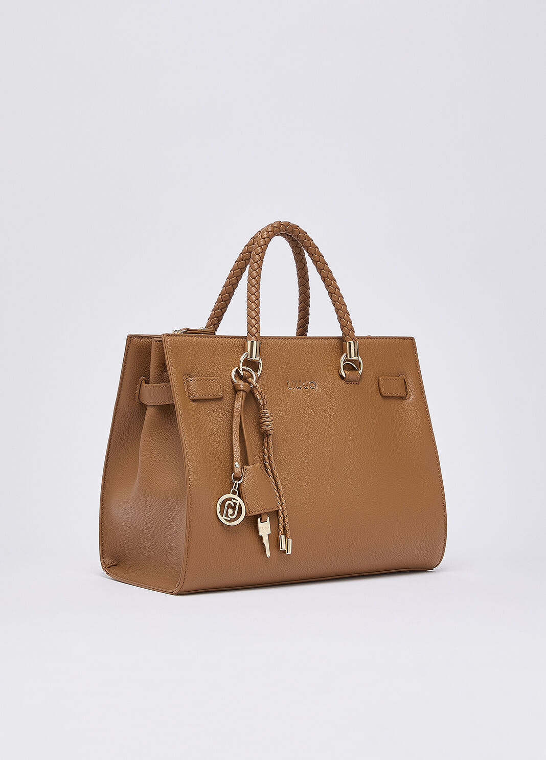 Medium satchel bag beige Liu Jo - large image number 2