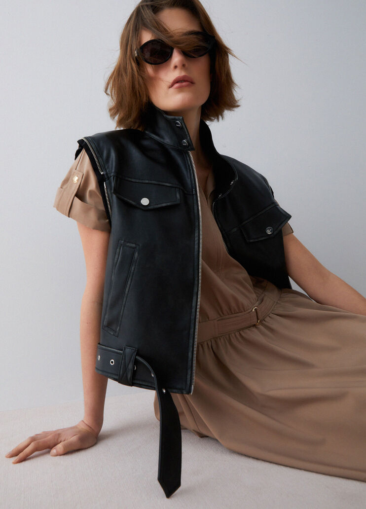 Kurzes Kleid Liu Jo Better Beige Liu Jo - medium