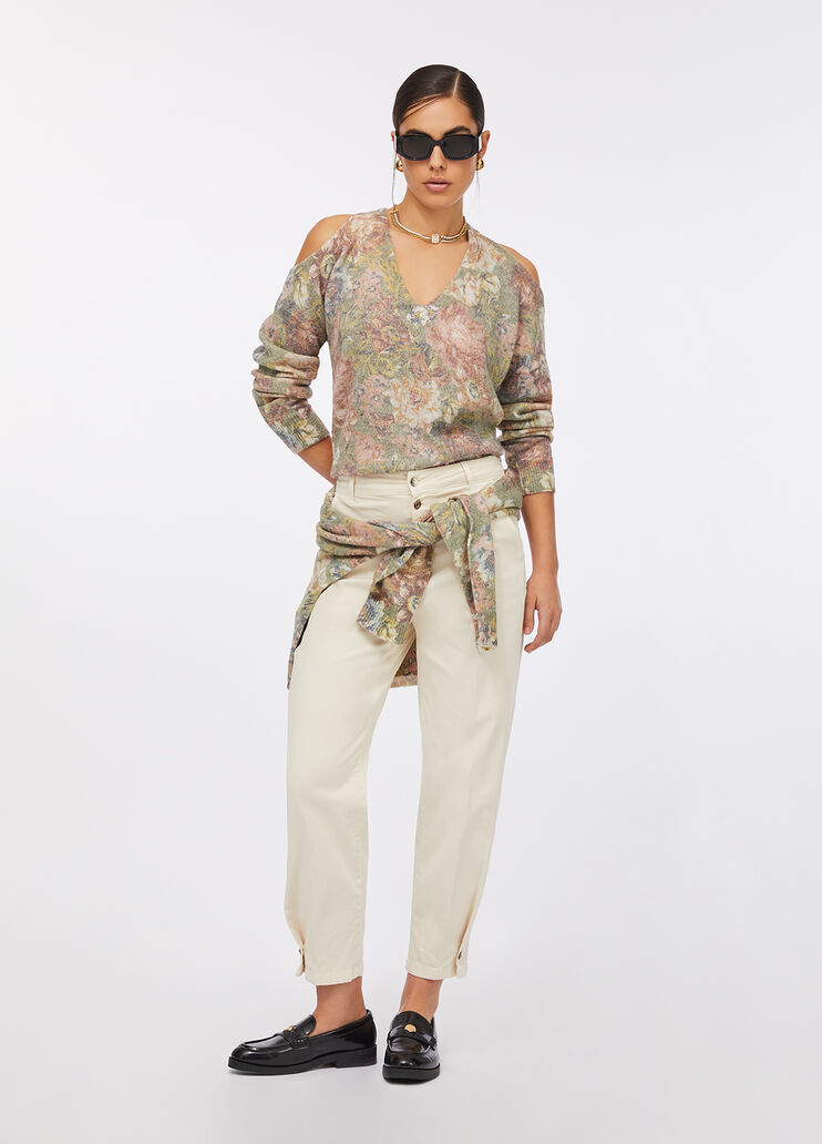 Top with cut-out sanderson print Liu Jo - large image number 5