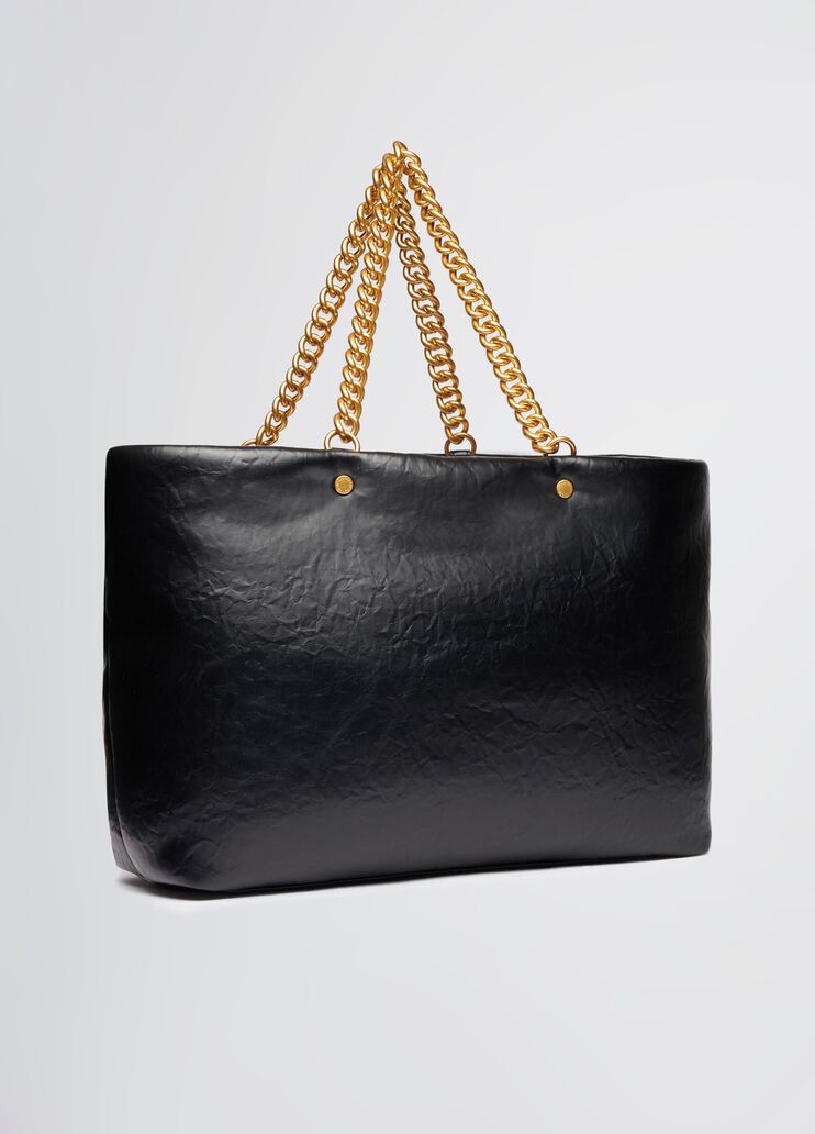 Large LaPuffy tote bag black Liu Jo - large image number 3