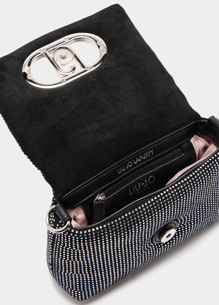 LaPuffy small crossbody bag black/silver Liu Jo - large image number 6
