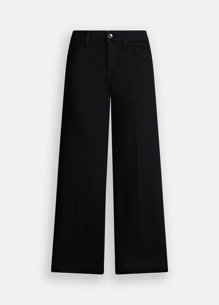 Liu Jo Better cropped flared jeans black denim Liu Jo - large image number 6