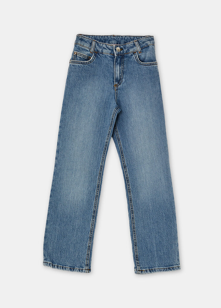 Jean droit denim bleu foncé Liu Jo - large image number 2 Jean droit denim bleu foncé Liu Jo - large image number 2