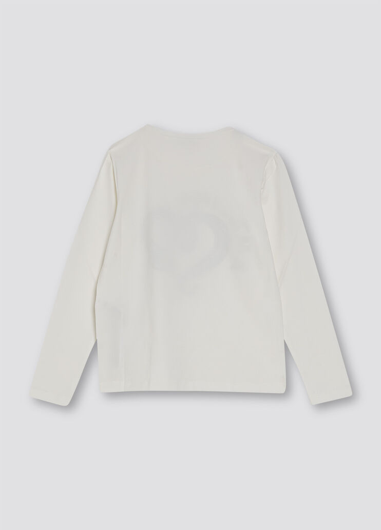 Weißes T-Shirt mit Print Weiß/Schlange Liu Jo - large image number 1