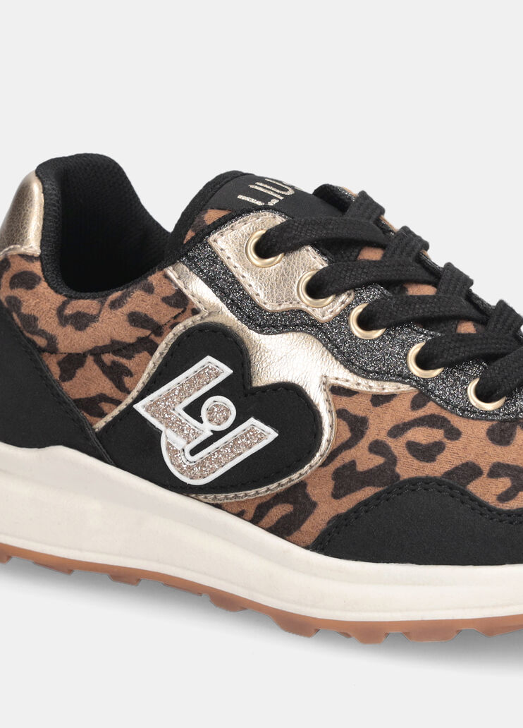 Animal print sneakers leopard/black Liu Jo - medium Animal print sneakers leopard/black Liu Jo - medium