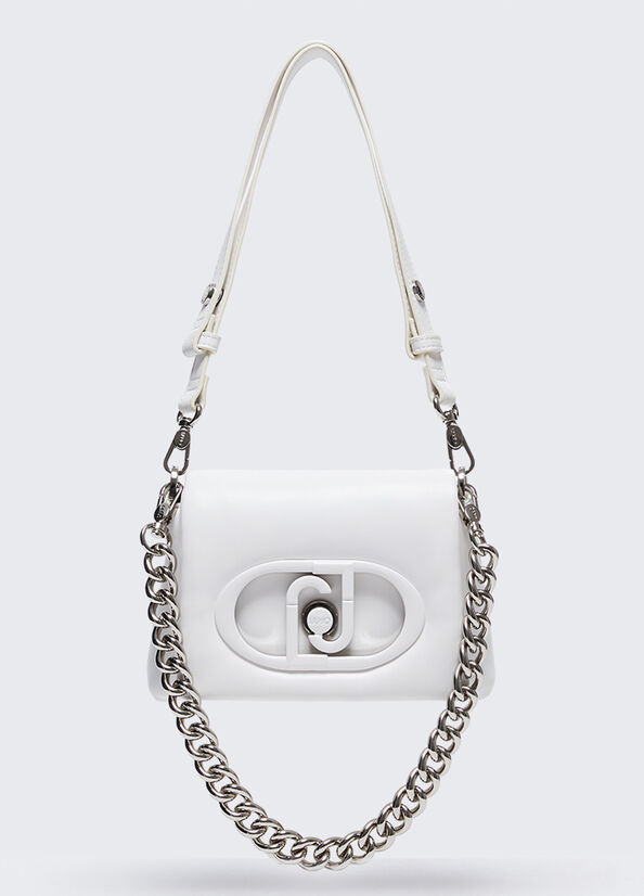 Small LaPuffy bag white Liu Jo - medium