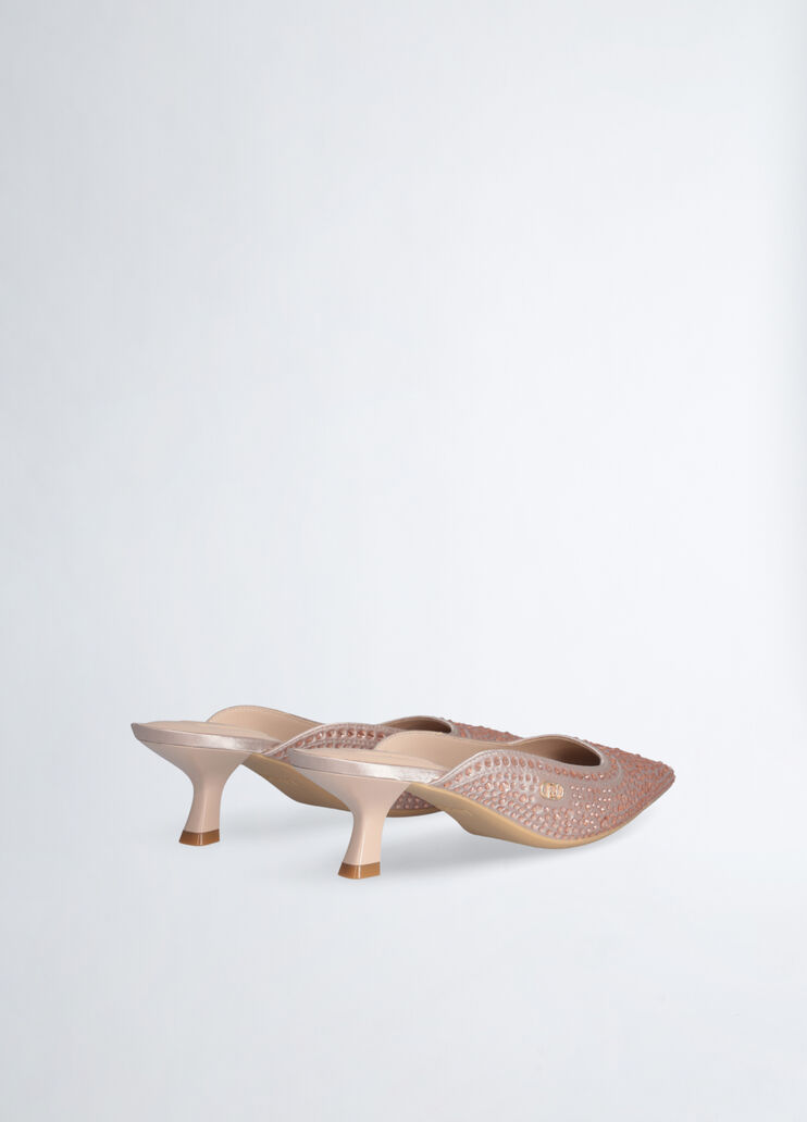 Full rhinestone mules pink Liu Jo - large image number 3 Full rhinestone mules pink Liu Jo - large image number 3