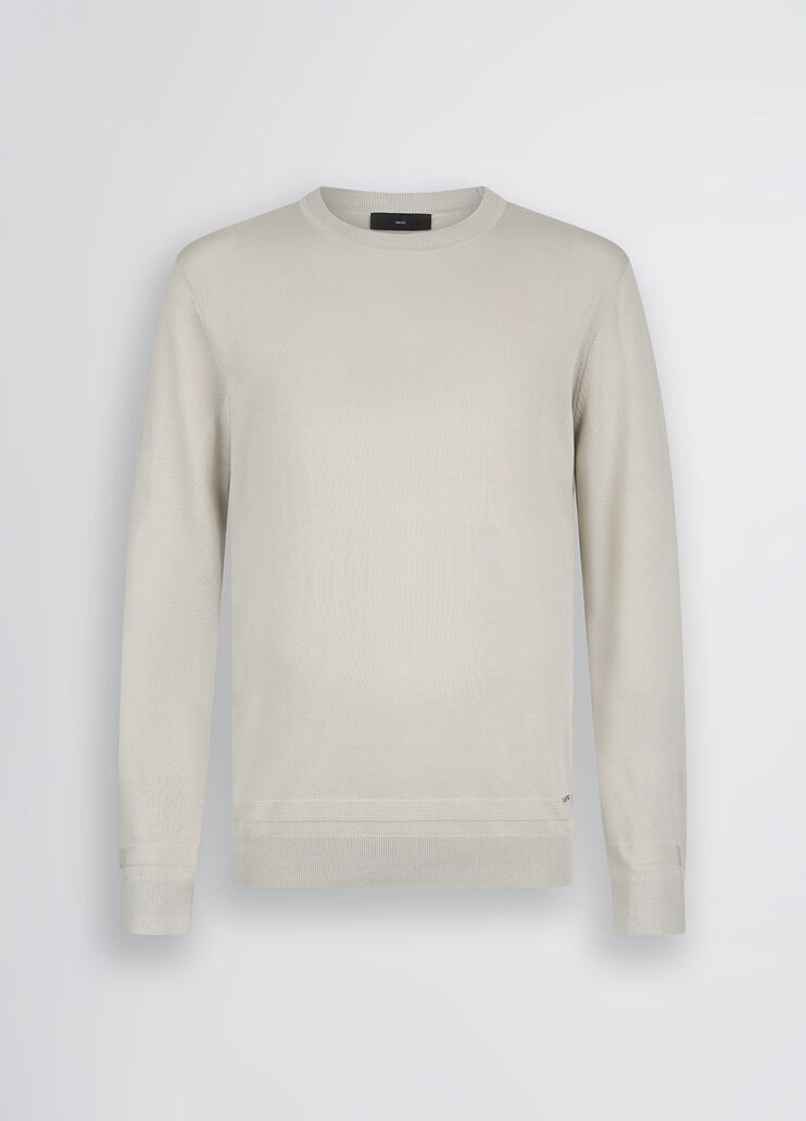 Men’s grey jumper light grey Liu Jo - large image number 6 Men’s grey jumper light grey Liu Jo - large image number 6