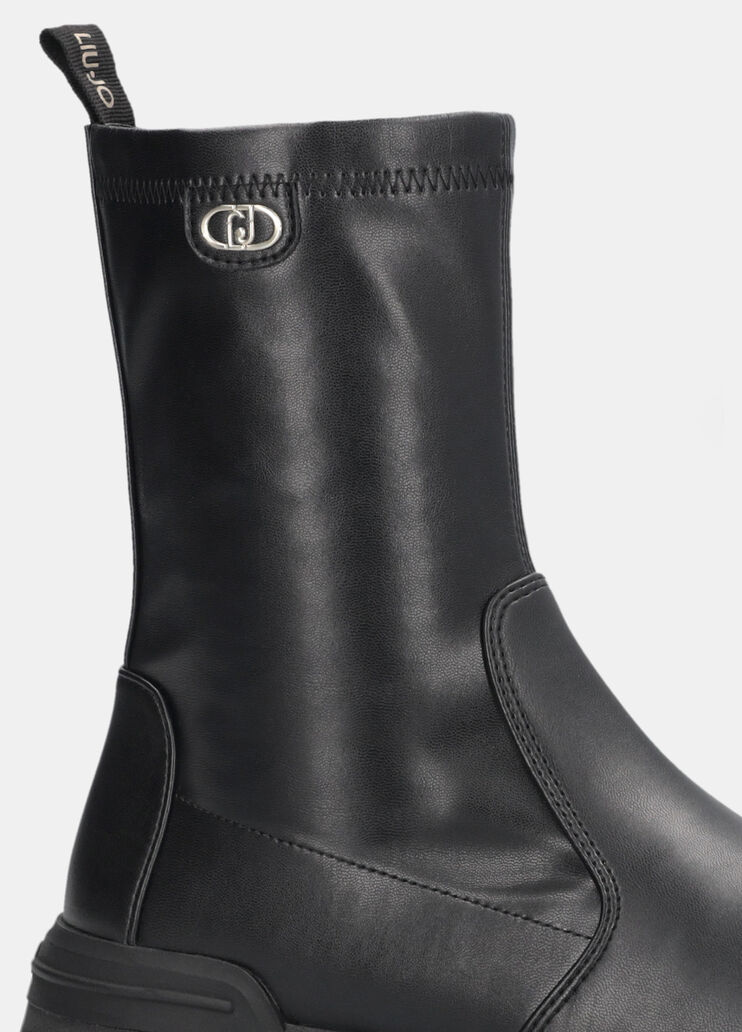 Ankle boots with stretch upper black Liu Jo - large image number 6 Ankle boots with stretch upper black Liu Jo - large image number 6