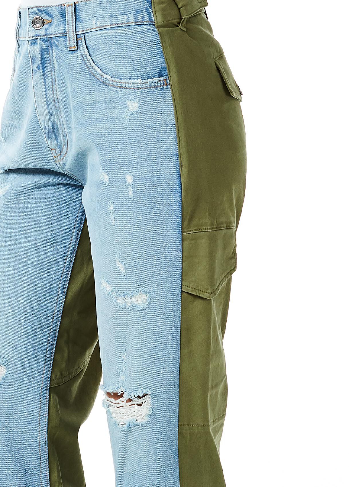 2 tone cargo pants Clearance