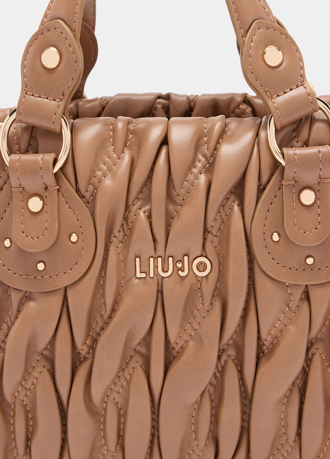 Matelass&eacute; handbag  brown Liu Jo - large image number 2