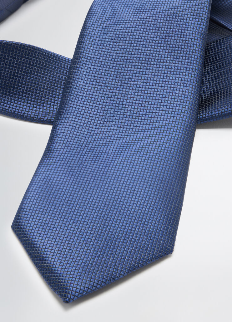 Jacquard satin tie dark blue Liu Jo - large image number 3 Jacquard satin tie dark blue Liu Jo - large image number 3