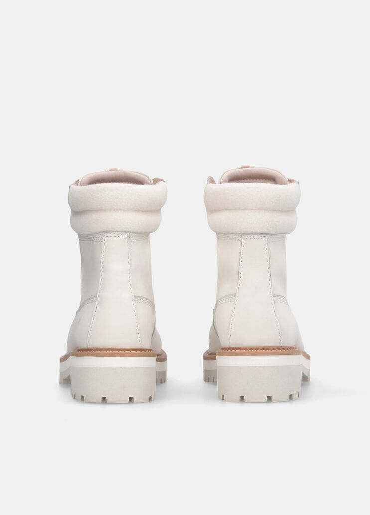 Stiefelette aus Veloursleder Weiß Liu Jo - large image number 7